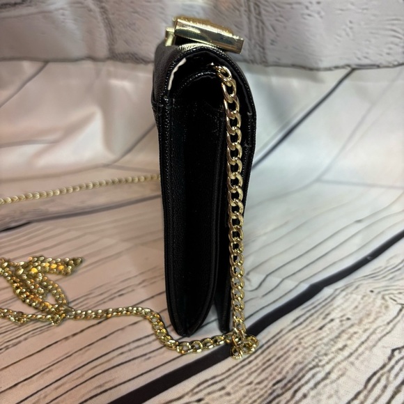 ANNE KLEIN Time To Indulge Clutch Convertible with Gold-Tone Bow - Picture 6 of 10